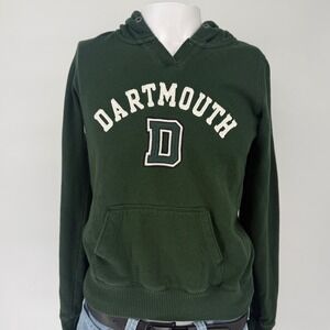 League Collegiate Outfitters Dartmouth College Hoodie Green Embroidered Small